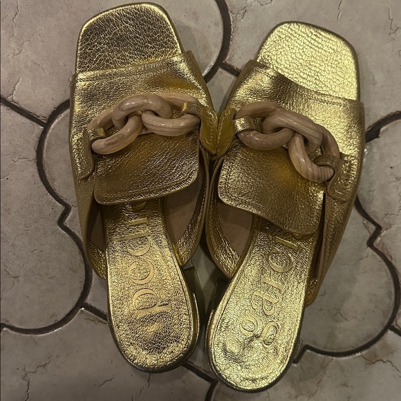 Pedro Garcia - Enna Heel in Gold size euro 37.5 - Picture 10 of 13